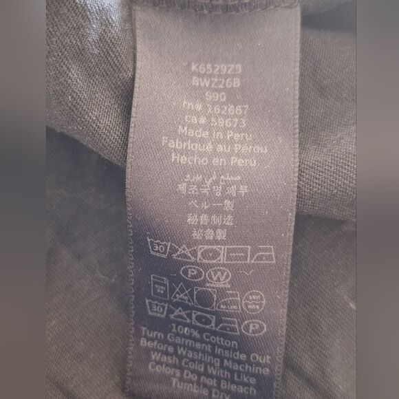 JOHN VARVATOS Black Cotton Polo  Size XXL - Picture 5 of 7